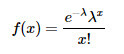 Poisson Distribution