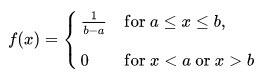 Uniform-Continuous Distribution