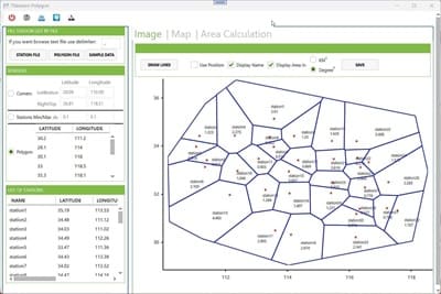 Thiessen Polygon Tool